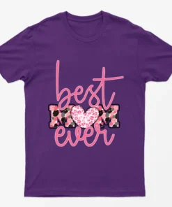 Purple Best Mom Ever T-Shirt