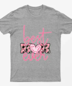 Sport Grey Best Mom Ever T-Shirt