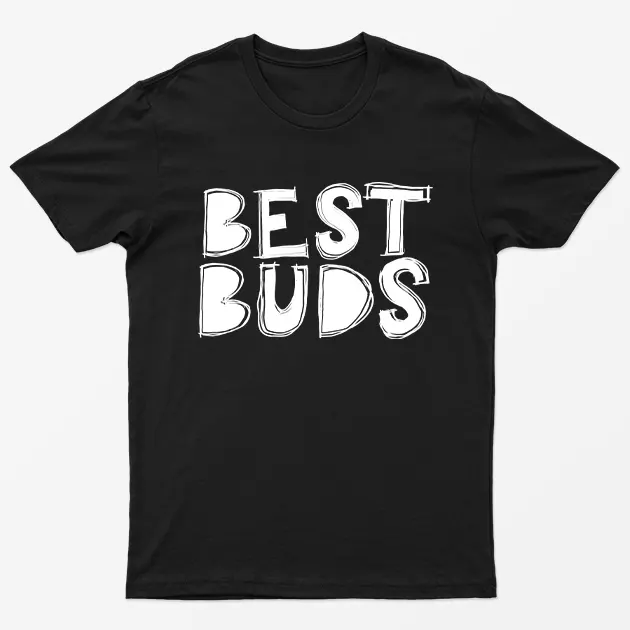 Black Best Buds T-Shirt