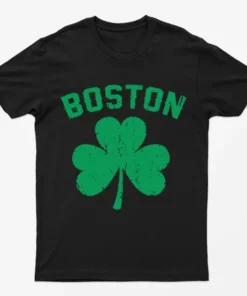 Black Boston St Patrick's Day Parade T-Shirt