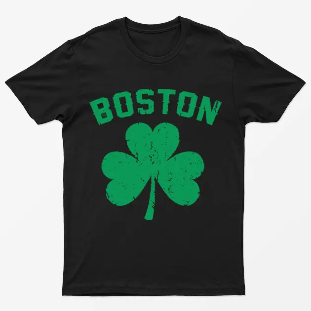 Black Boston St Patrick's Day Parade T-Shirt