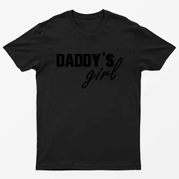 Black Daddys Girl T-Shirt