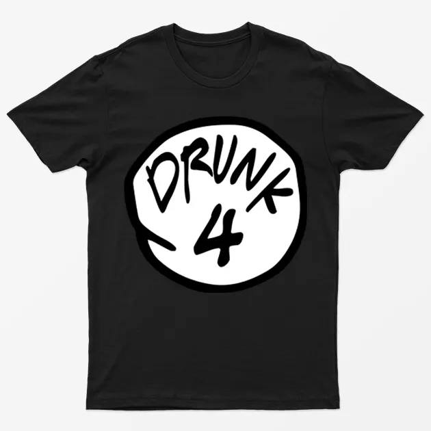 Black Drunk 4 St Patrick's Day Graphic T-Shirt