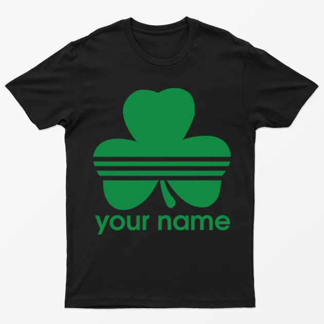Black Personalized Paddidas T-Shirt