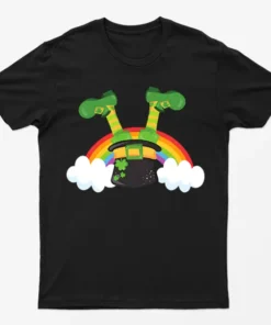 Black St Patrick's Day Funny Hat T-Shirt