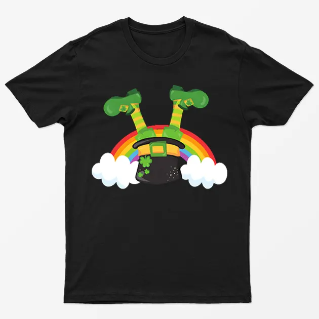 Black St Patrick's Day Funny Hat T-Shirt