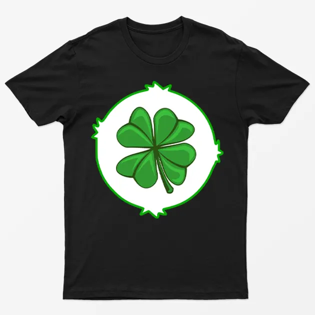 Black St Patrick's Day In Irish T-Shirt