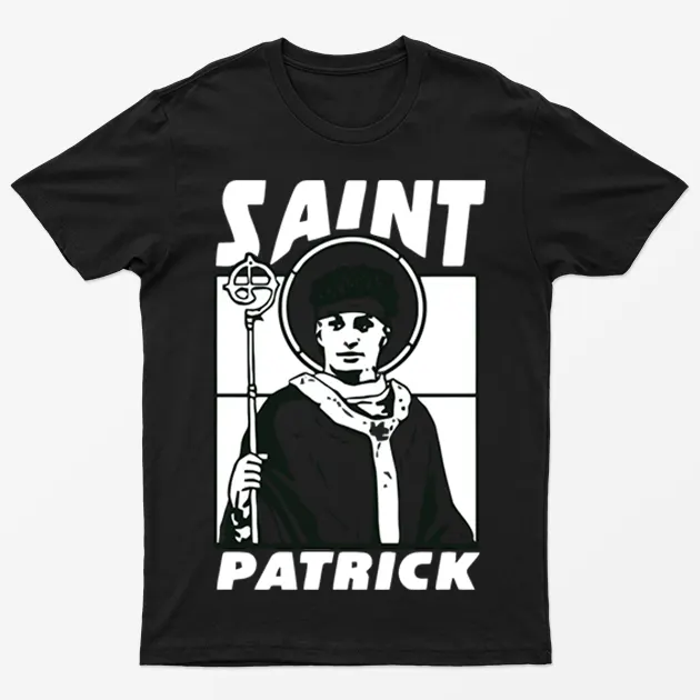 Black St Patrick's Day T-Shirt