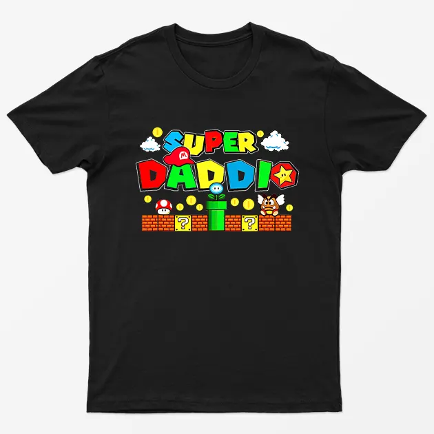 Black Super Daddio T-Shirt