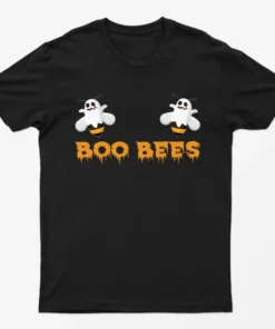 Black Boo Bees Halloween T-Shirt