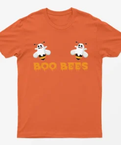 Orange Boo Bees Halloween T-Shirt
