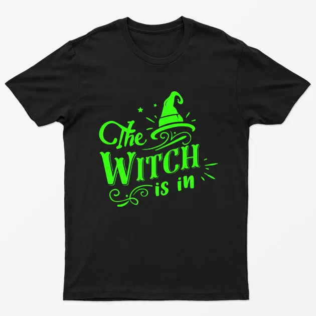 Black Bootiful Witch Welcome T-Shirt
