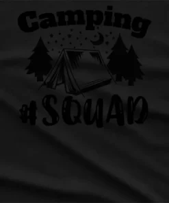 Camping Squad Graphic T-Shirt