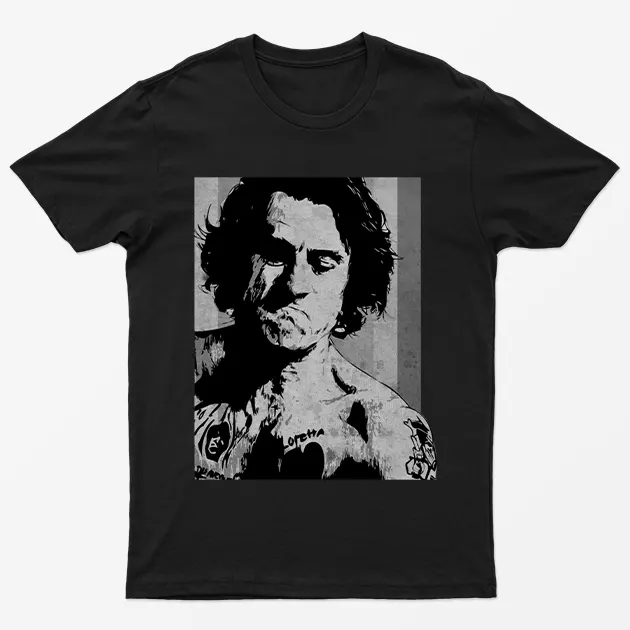 Black Cape Fear Halloween Graphic T-Shirt