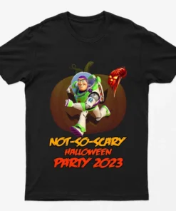 Black Cartoon Character TrickorTreat T-Shirt