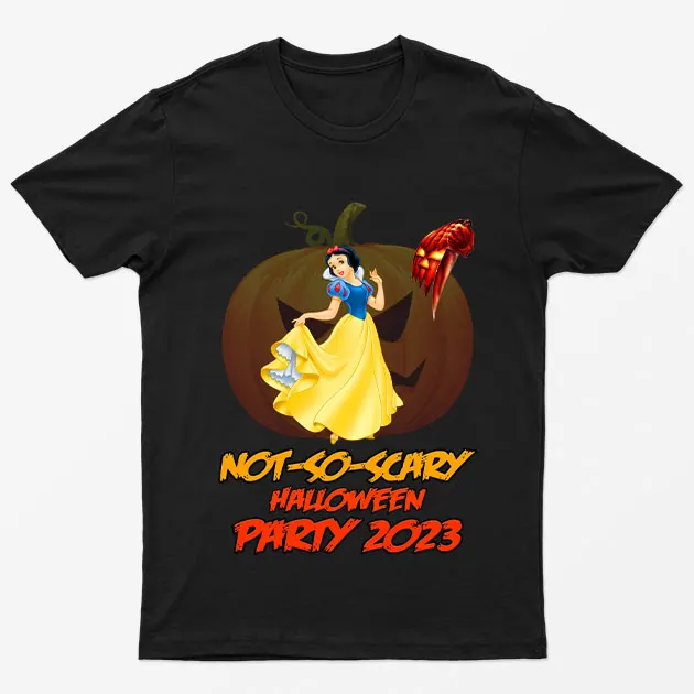 Black Cartoon Comedy Halloween Hullabaloo T-Shirt
