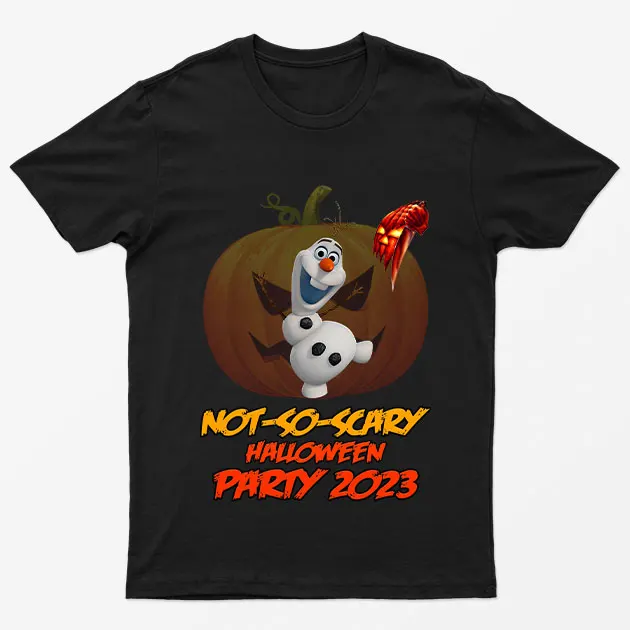 Black Cartoon Universe Halloween GetTogether T-Shirt