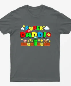 Charcoal Super Daddio T-Shirt