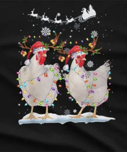 Christmas Chickens T-Shirt