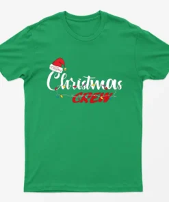 Irish Green Christmas Crew T-Shirt