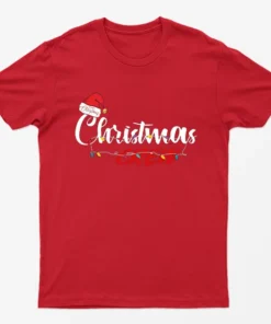 Red Christmas Crew T-Shirt