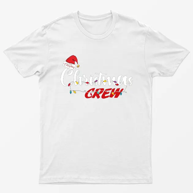 White Christmas Crew T-Shirt