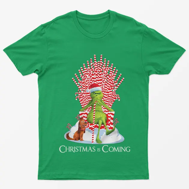 Irish Green Christmas Is Coming T-Shirt