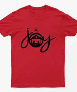 Red Christmas Joy T-Shirt