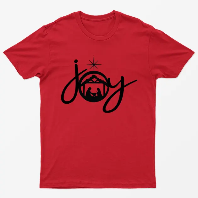 Red Christmas Joy T-Shirt