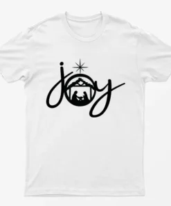 White Christmas Joy T-Shirt
