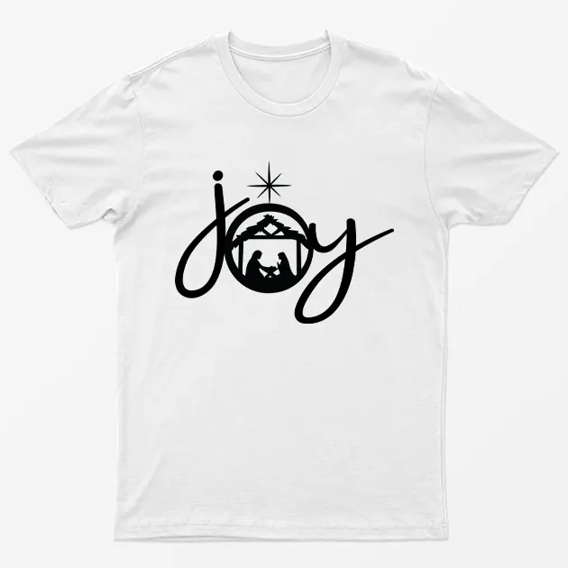 White Christmas Joy T-Shirt