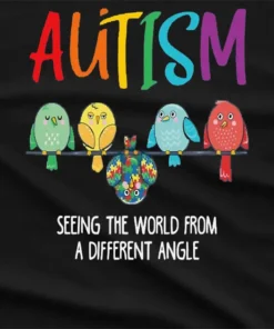 Cute Owl Autism Awareness Graphic T-Shirt