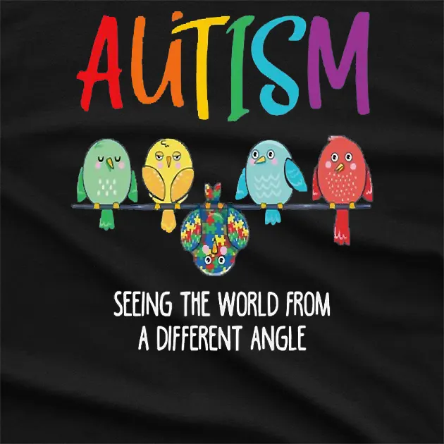 Cute Owl Autism Awareness Graphic T-Shirt