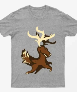 Sport Grey Deer Animal Pun T-Shirt