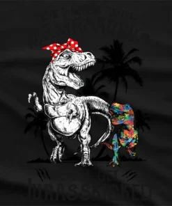 Dont Mess With Dinosaur Graphic T-Shirt