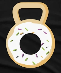 Azalea Donut Dumbell Gym T-Shirt