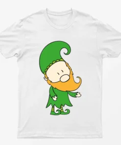 White Elf Santa Claus T-Shirt