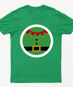 Irish Green Elf Xmas Christmas T-Shirt