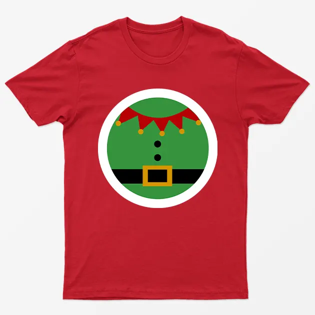 Red Elf Xmas Christmas T-Shirt