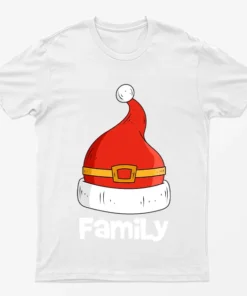White Family White Santa Hat T-Shirt