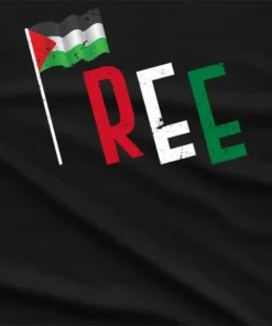 Free Gaza Heart Flag T-Shirt