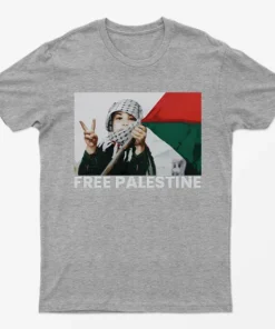 Sports Grey Free Gaza T-Shirt