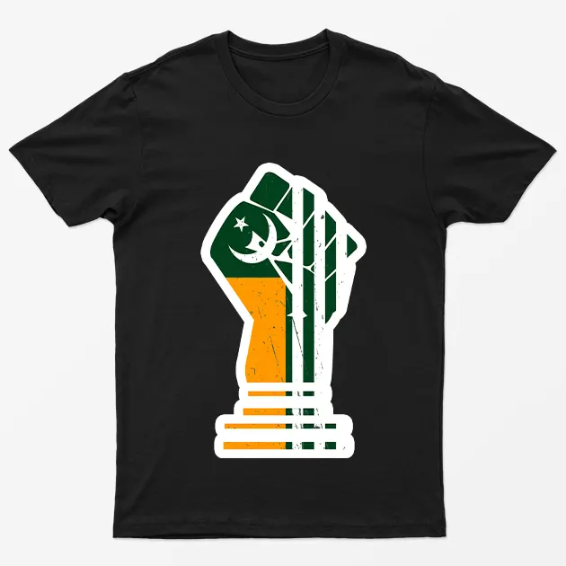 Black Free Kashmir T-Shirt