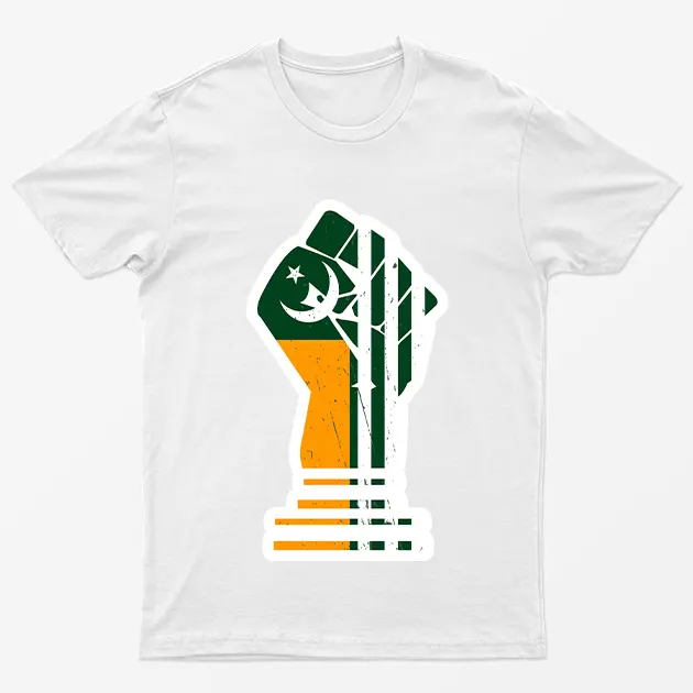 White Free Kashmir T-Shirt