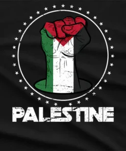 Free Palestine Fist Power T-Shirt