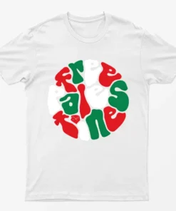 White Free Palestine Flag Graphic T-Shirt