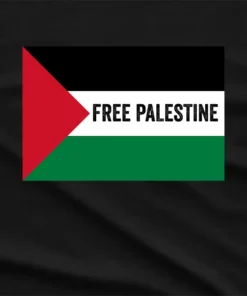 Free Palestine Flag Support T-Shirt