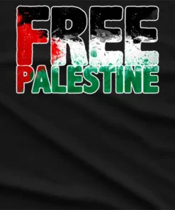 Free Palestine Gaza Graphic T-Shirt