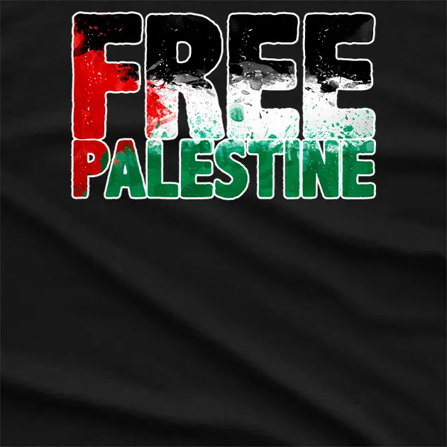 Free Palestine Gaza Graphic T-Shirt