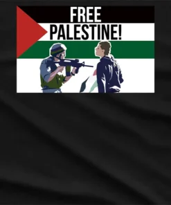 Free Palestine Graphic T-Shirt